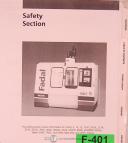 Fadal-Fadal VMC CNC88 HS, Maintenance Parts and Electrical Schematics Manual 1995-4020-CNC-CNC 88-06